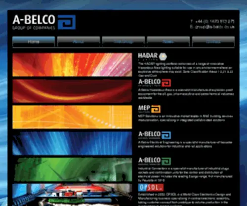 A-Belco.co.uk(Pages) Screenshot