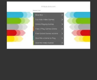 A-Blue-BOX.com(A Blue Box) Screenshot
