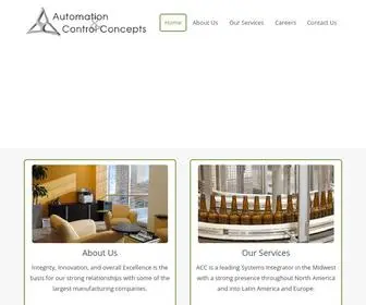 A-CC.com(Automation & Control Concepts) Screenshot