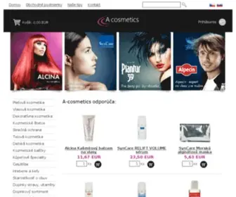 A-Cosmetics.sk(Kozmetika) Screenshot