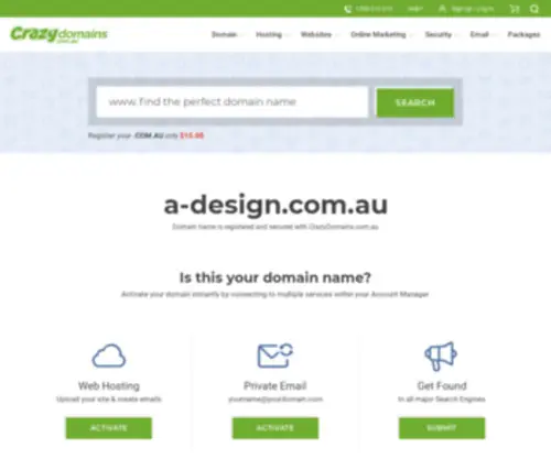 A-Design.com.au(A Design) Screenshot