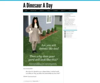 A-Dinosaur-A-Day.com(A Dinosaur A Day) Screenshot