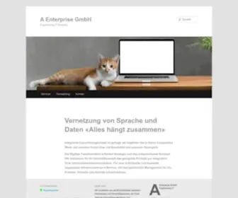 A-Enterprise.ch(A Enterprise) Screenshot