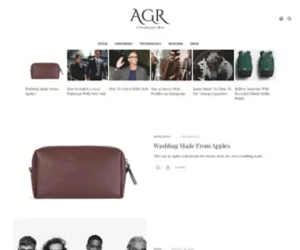 A-Gentlemans-Row.com(Men's Fashion & Style Blog 2023) Screenshot