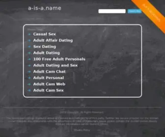 A-IS-A.name(A is a name) Screenshot
