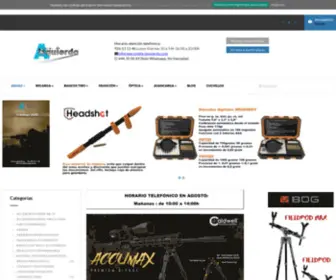 A-Izquierdo.es(Armería online y artículos de caza) Screenshot