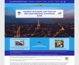 A-LA-Carte-Europe-Tours.com(Europe Tours) Screenshot