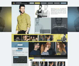 A-Levine.net(Your #1 Source For Everything Maroon 5's Adam Levine) Screenshot