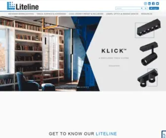 A-Linelighting.com(Liteline) Screenshot