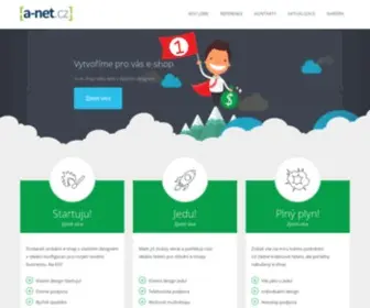 A-Net.cz(Software pro weby a e) Screenshot