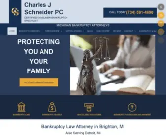 A-New-Start.com(Bankruptcy Firm l Livonia) Screenshot