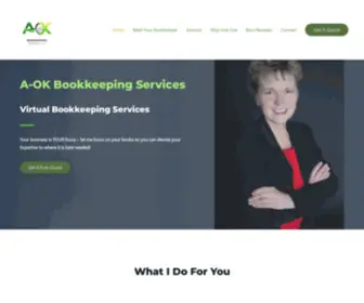 A-Okbookkeeping.com(A-OK Bookkeeping Services) Screenshot