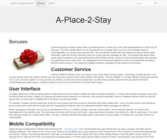 A-Place-2-Stay.co.uk(A-Place) Screenshot