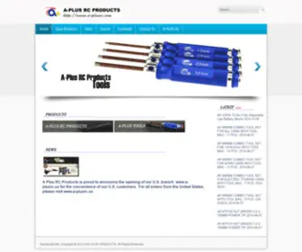 A-Plusrc.com(A-PLUS RC PRODUCTS) Screenshot