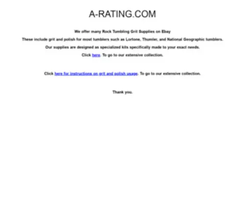 A-Rating.com(A Rating) Screenshot