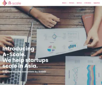 A-Scale.co(Home) Screenshot