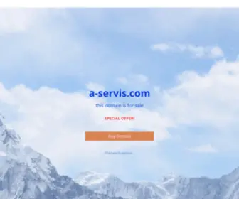 A-Servis.com(For Sale) Screenshot