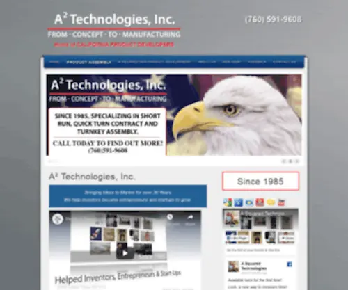 A-Squaredtec.com(Product Development Firm) Screenshot