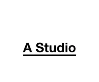 A-Studio.com(CREATIVE DIRECTION & DESIGN) Screenshot