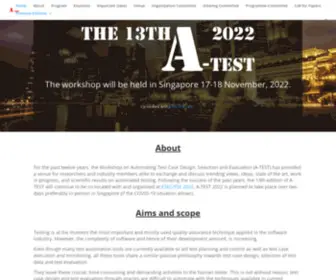 A-Test.org(The A) Screenshot