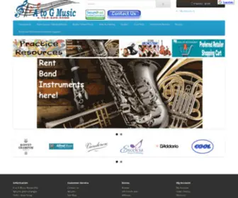 A-TO-Gmusic.com(A to G Music) Screenshot