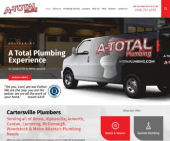 A-Totalplumbing.com(Kennesaw Plumbers) Screenshot