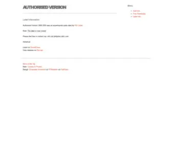 A-Version.co.uk(Authorised Version) Screenshot