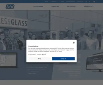 A-W.de(A+W: Software für Glas und Fenster) Screenshot