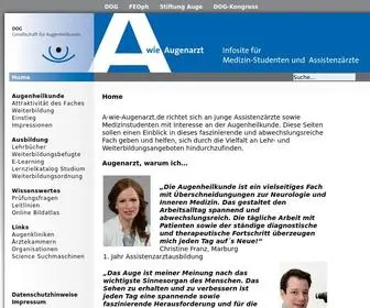 A-Wie-Augenarzt.de(A wie Augenarzt) Screenshot
