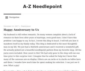 A-Z-Needlepoint.com(A-Z Needlepoint) Screenshot
