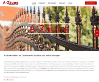 A-Zaeune.ch(A-Zäune GmbH) Screenshot