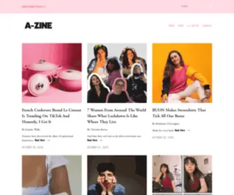 A-Zine.net(A Zine) Screenshot