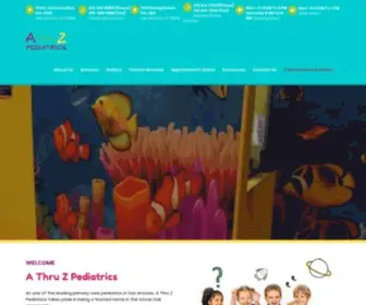 A-Zpeds.com(Pediatrician Stone Oak) Screenshot