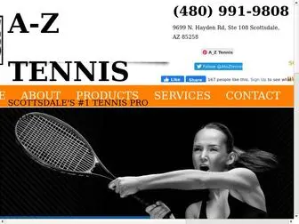 A-Ztennis.com(A Ztennis) Screenshot