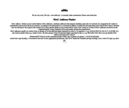 A00A.net(a00a) Screenshot