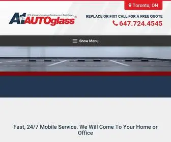 A1-Autoglass.ca(A1 Autoglass) Screenshot