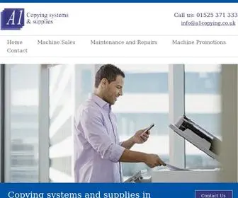 A1-Copying.co.uk(A1 Copying Systems & Supplies) Screenshot