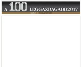 A100Leggazdagabb.hu(A 100 leggazdagabb) Screenshot