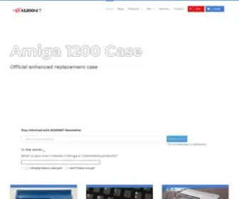 A1200.net(Amiga cases & replacement parts. Compatible with modern devices (Rpi) Screenshot