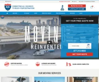 A1Amovers.com(Miami Moving Company) Screenshot