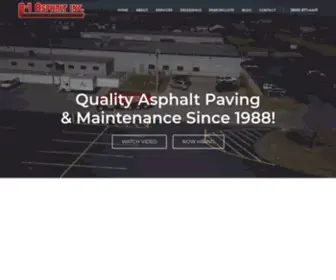 A1Asphaltinc.com(Asphalt Paving Contractors) Screenshot