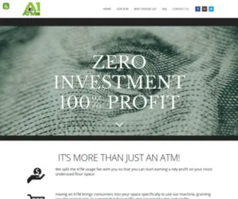 A1ATMS.com(A1 ATMs) Screenshot