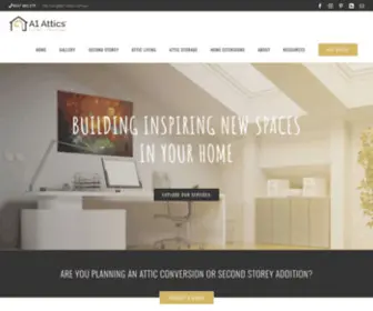 A1Attics.com.au(A1 Attics) Screenshot