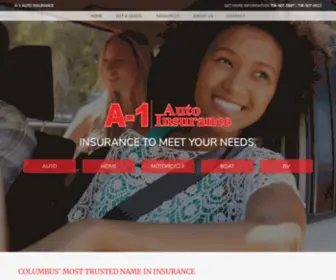 A1Autoga.com(1 Auto Insurance) Screenshot