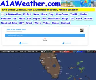 A1Aweather.com(Live Beach Cameras) Screenshot
