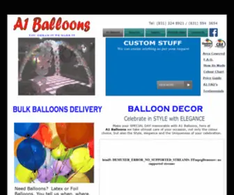 A1Balloons.com(A1 Balloons) Screenshot