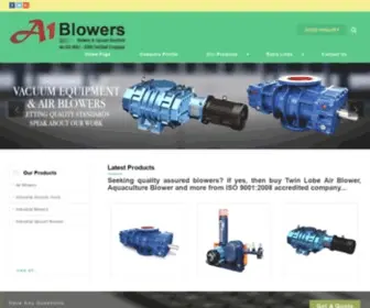 A1Blowers.in(A1 BLOWERS) Screenshot