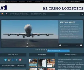 A1Cargologistics.com(ENVIOS AEREOS Y MARITIMOS DESDE USA) Screenshot