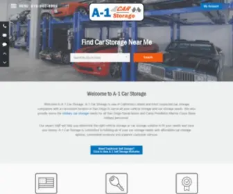 A1Carstorage.com(A-1 Car Storage) Screenshot