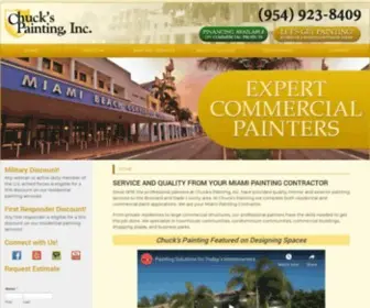 A1Chuckspainting.com(Painting Contractor Miami) Screenshot